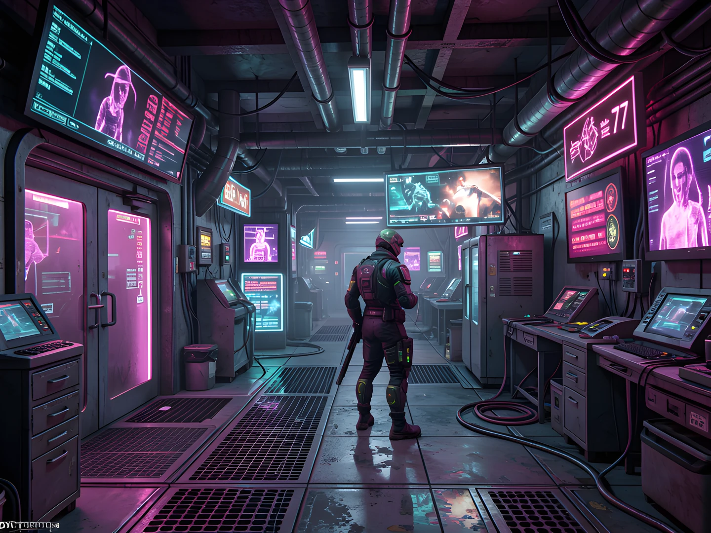 Neon Cityscape