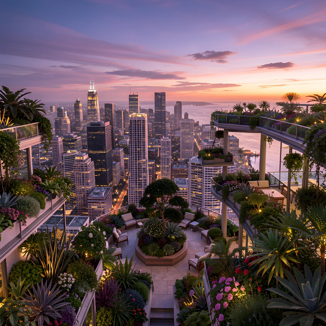 Urban Oasis Skyline