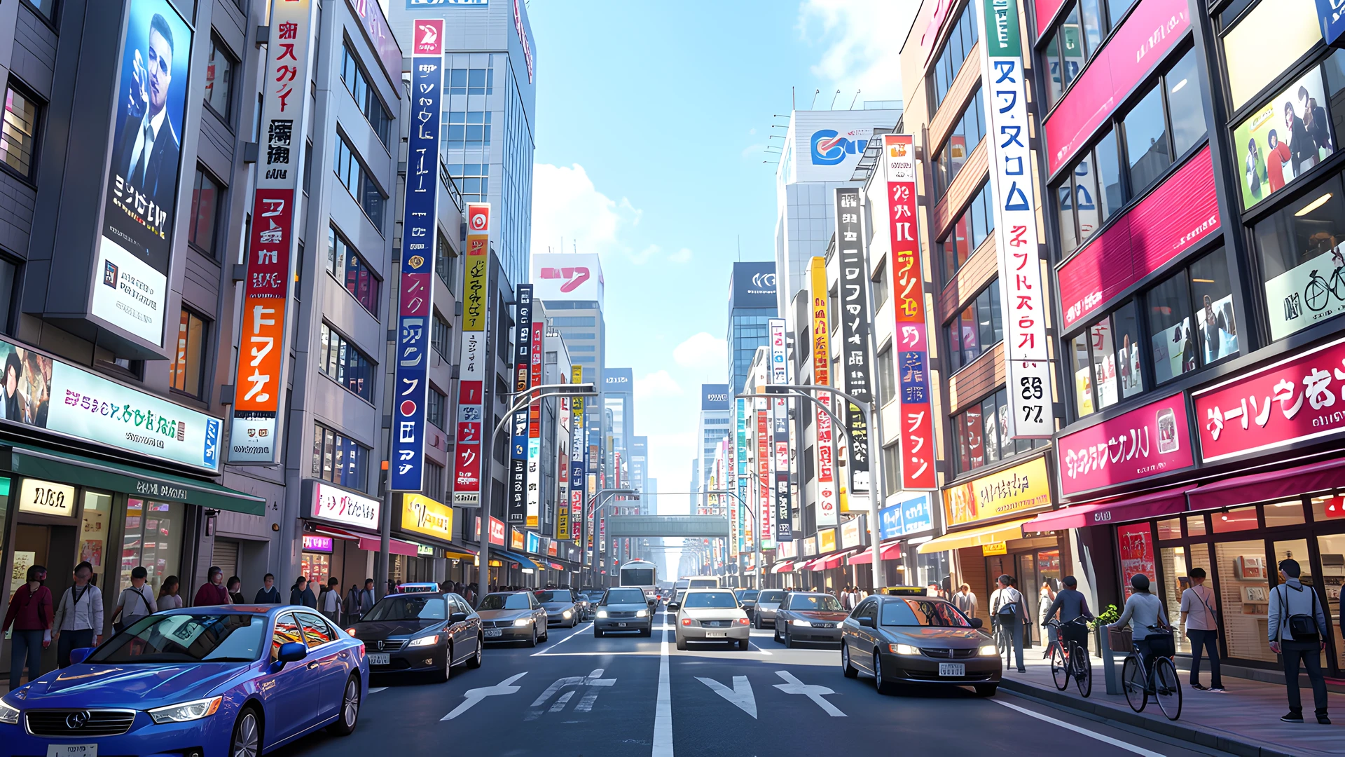 Tokyo Neon Sky