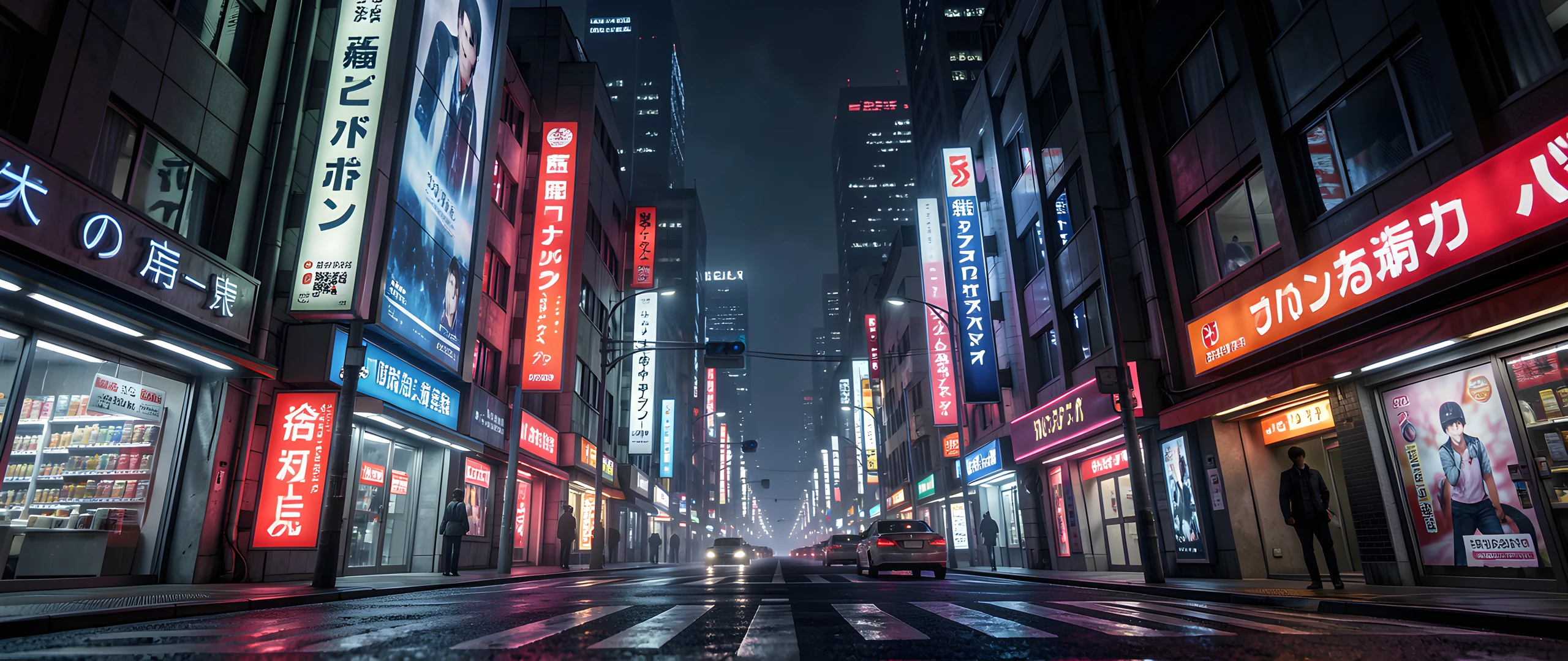 Urban Tunnel Cityscape