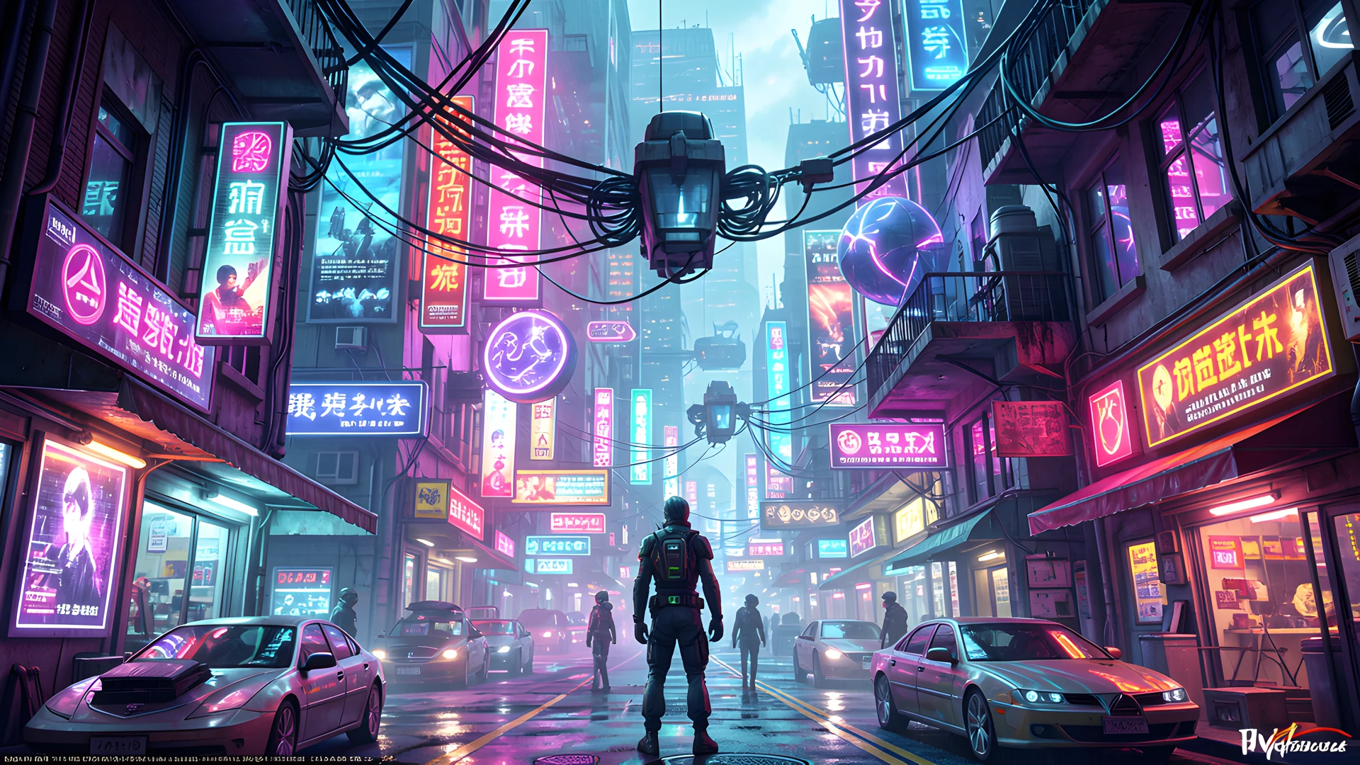 Retro Cyberpunk Chaos