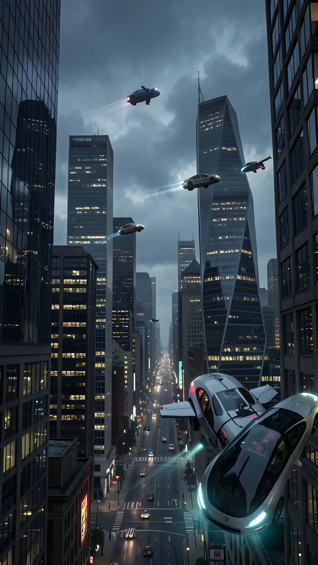 Cyberpunk Cityscape