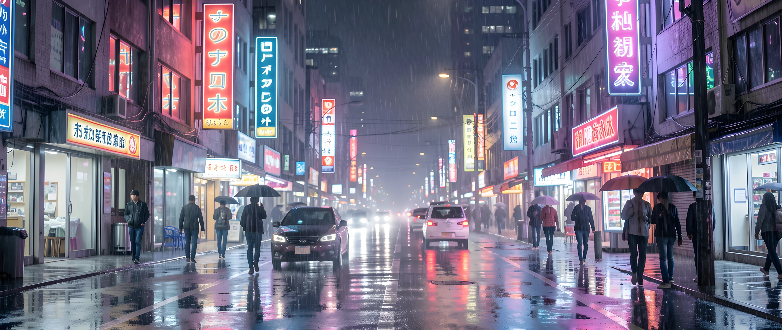 Rainy City Nights