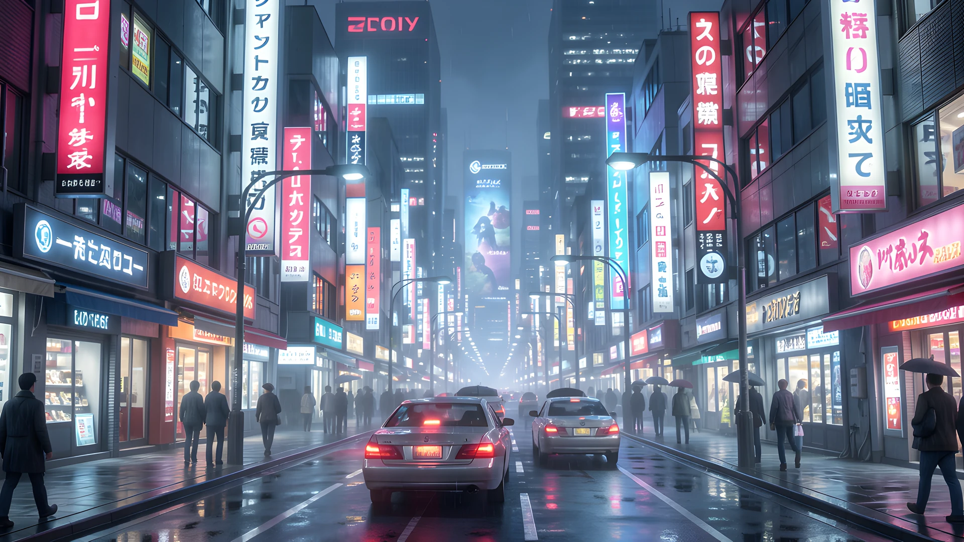 Neon Tokyo Streets