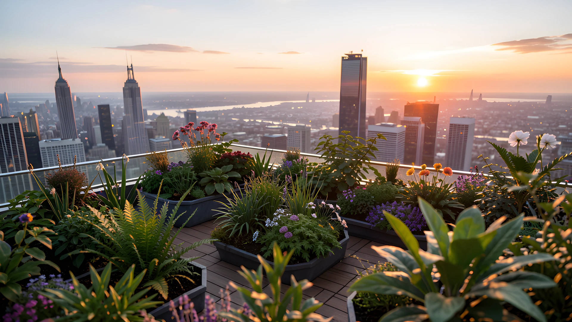 Urban Garden Oasis