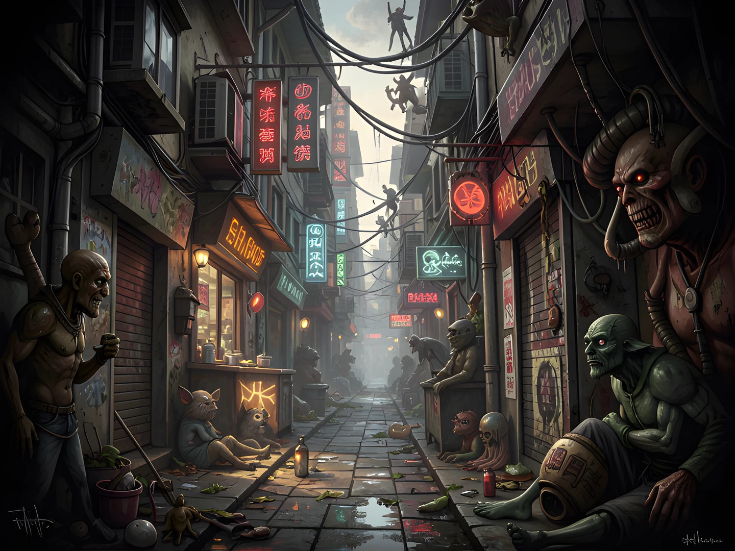 Hieronymus Bosch Alley