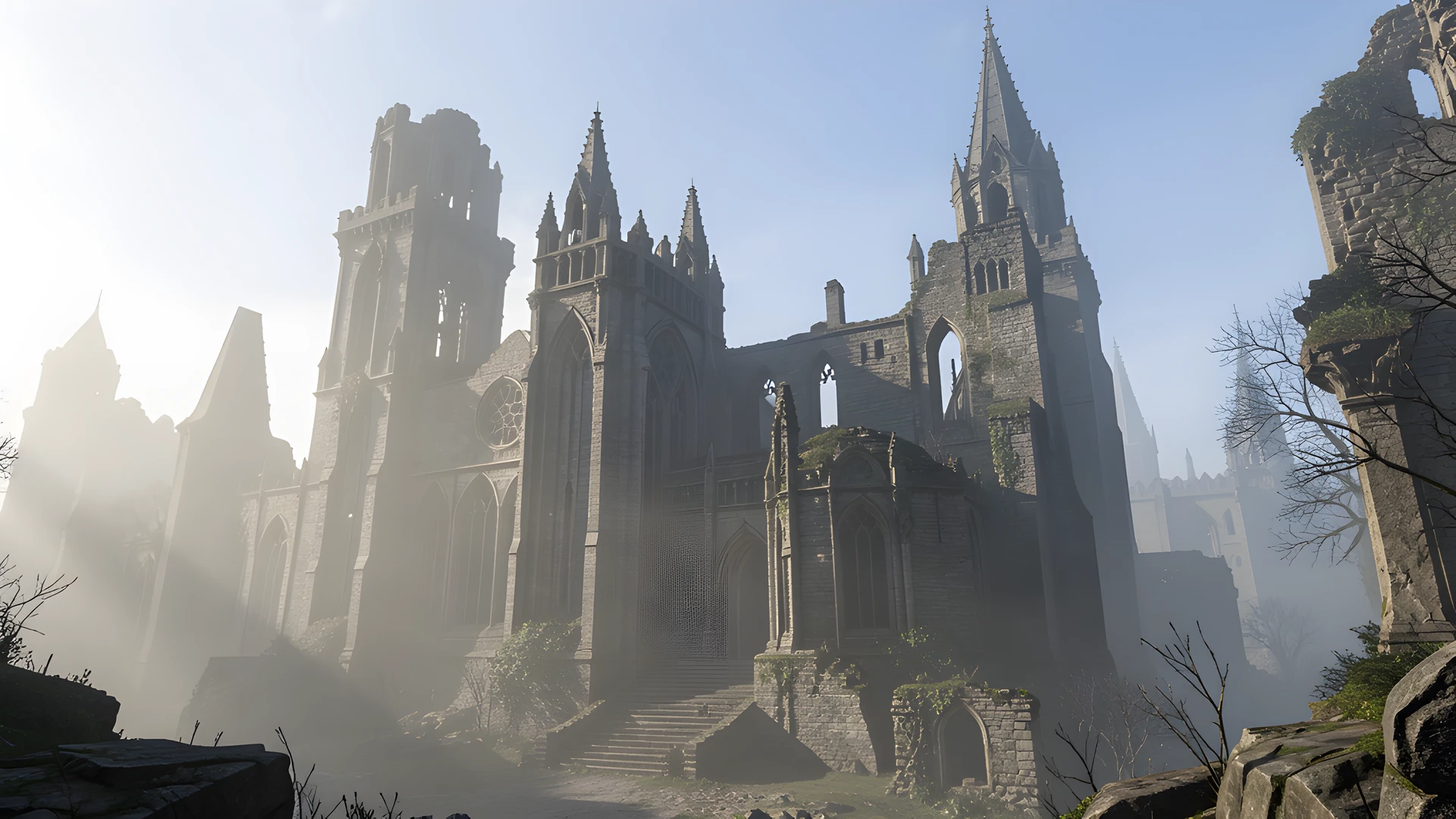 Gothic Castle Ruins