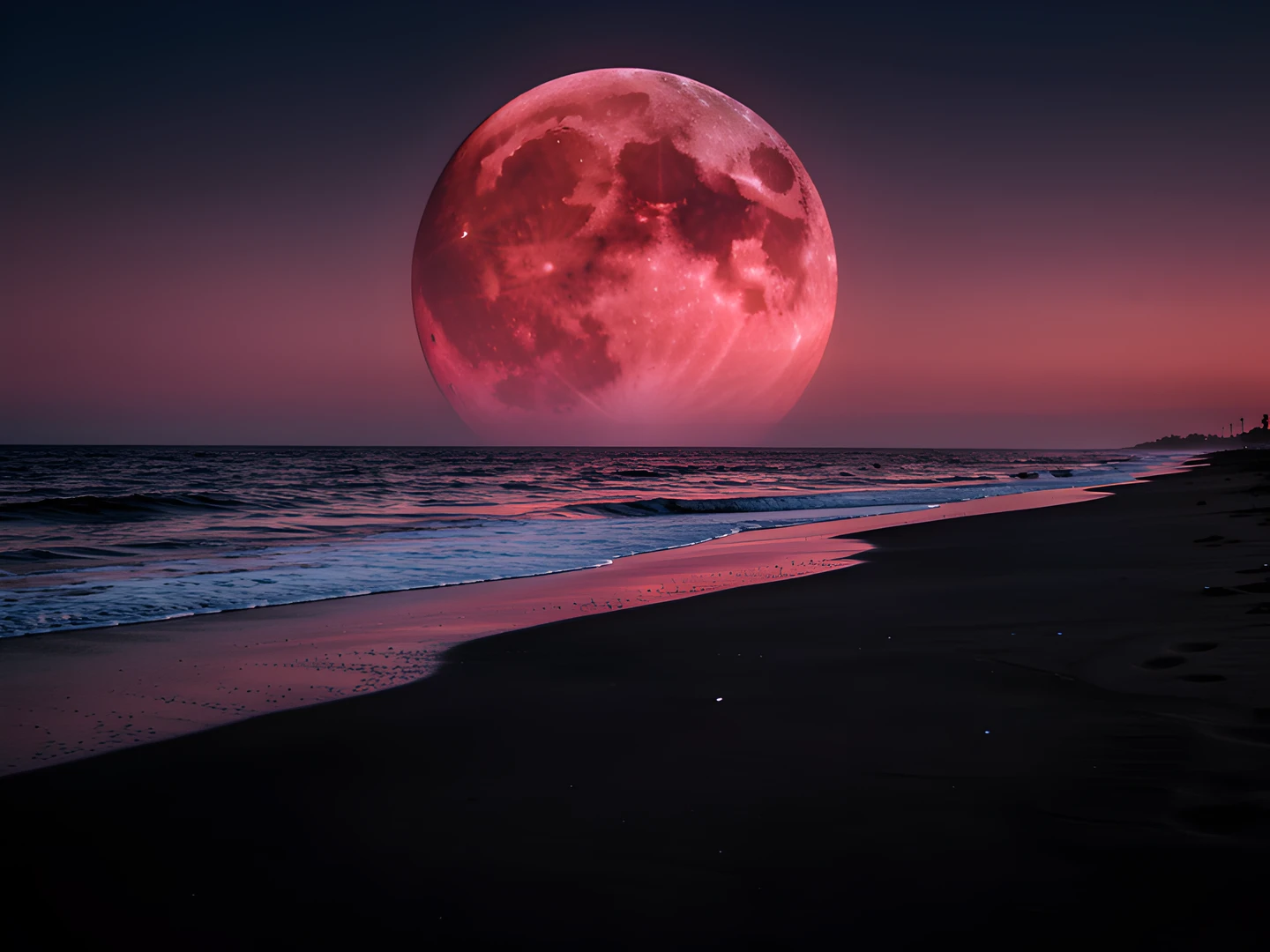 Dark Desert Twilight