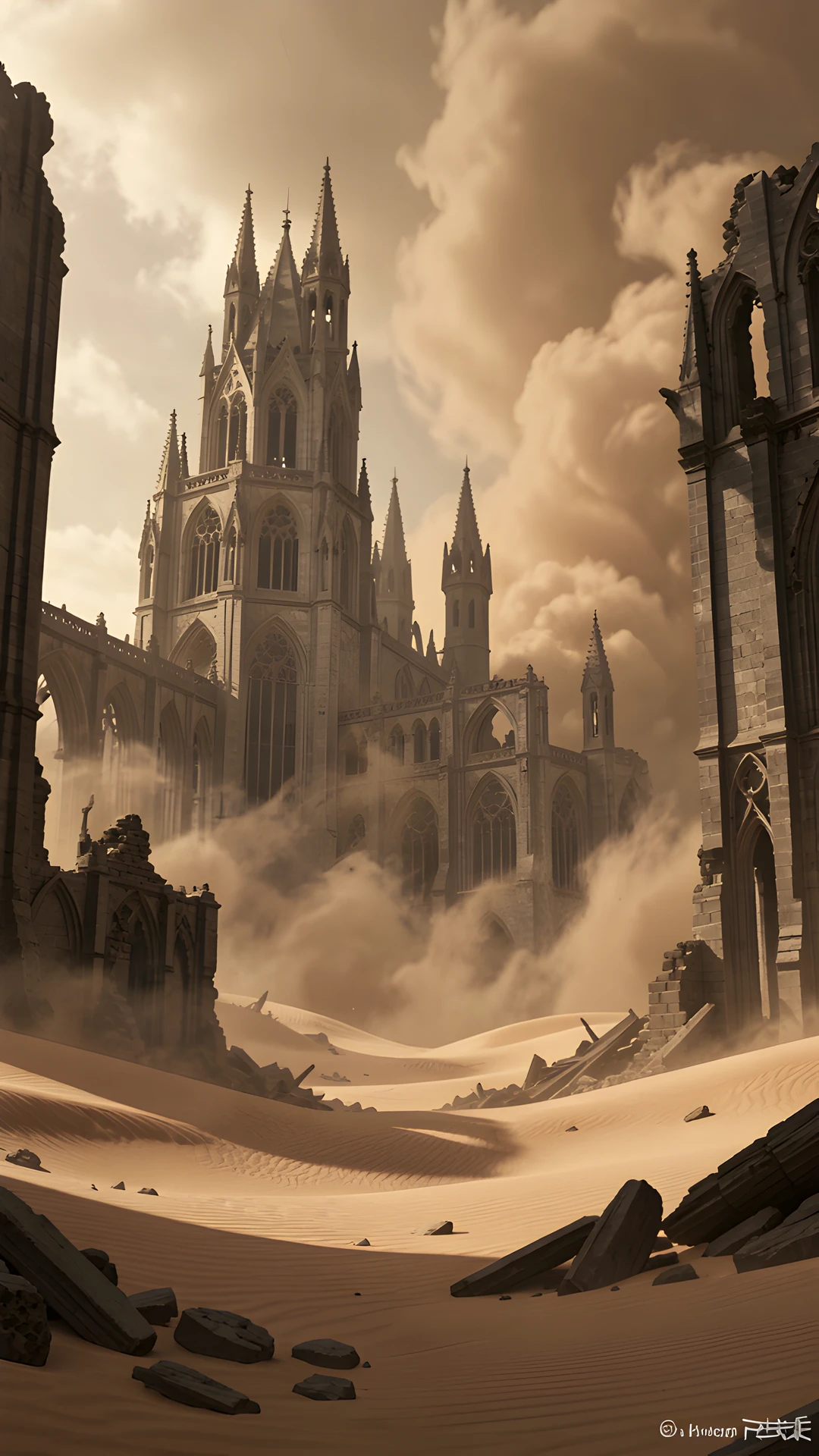 Gothic Castle Ruins