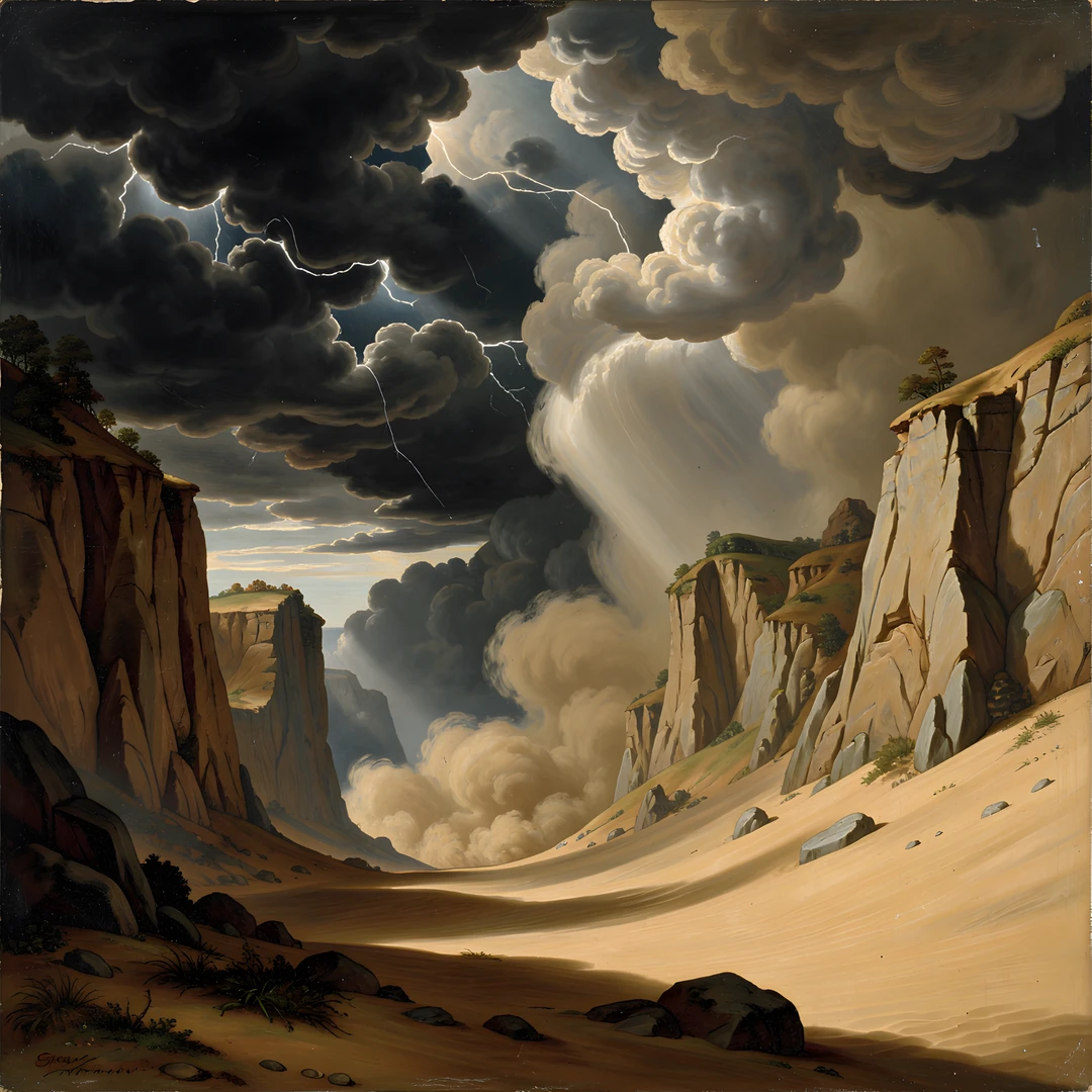 Tuscan Stormy Coast