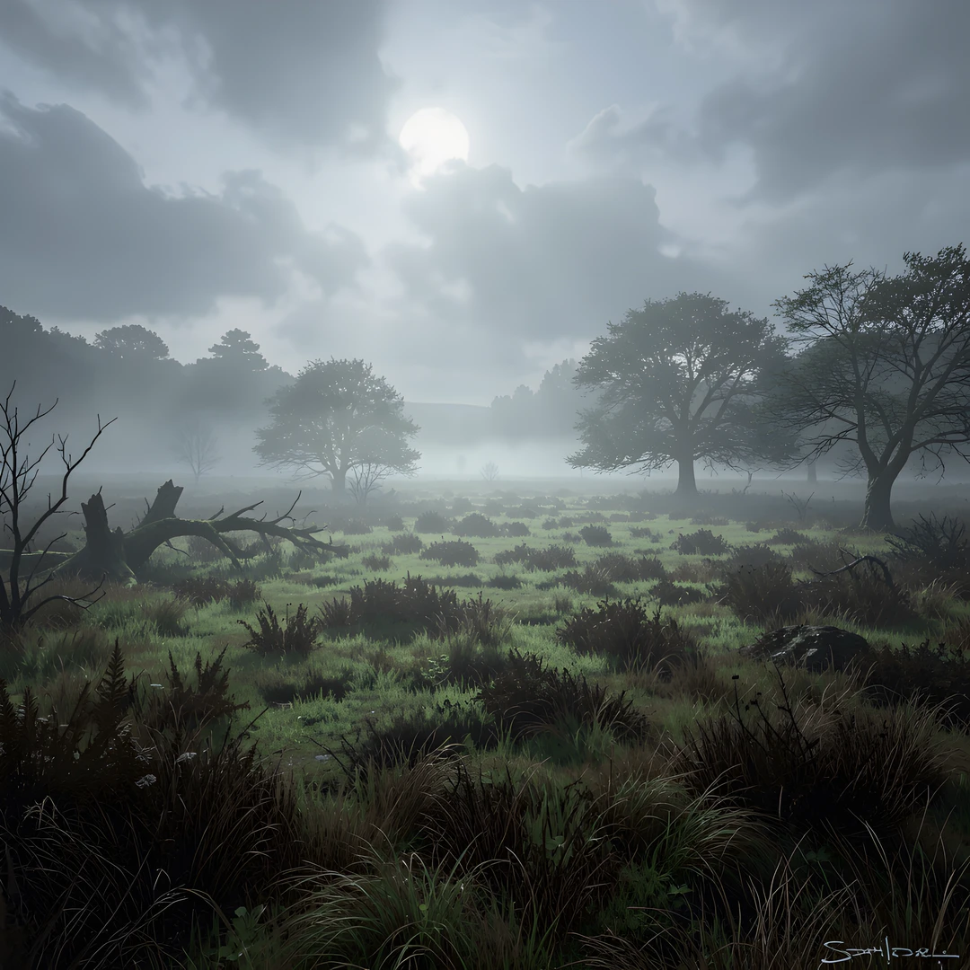 Misty Moor Noon
