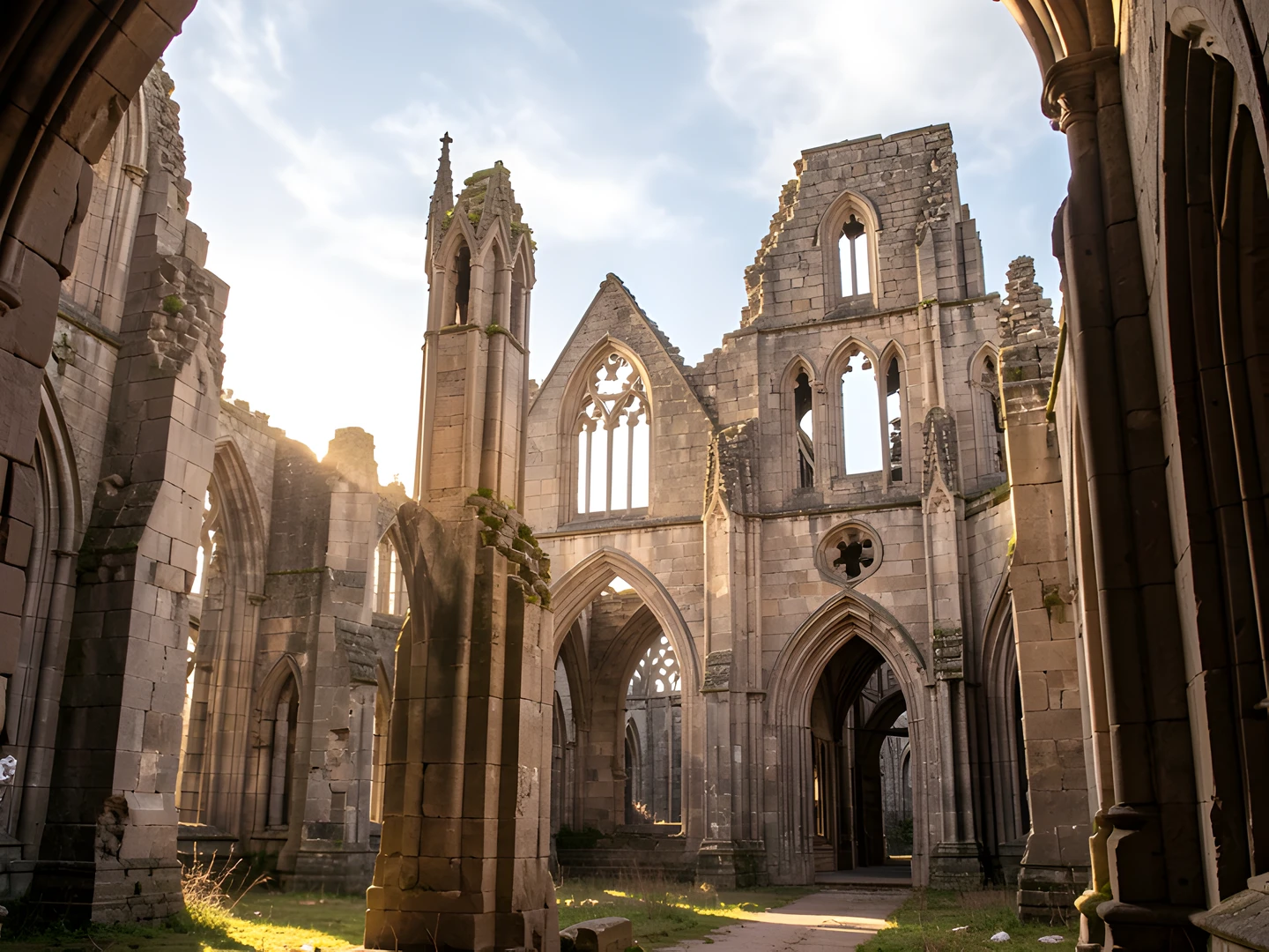 Gothic Castle Ruins