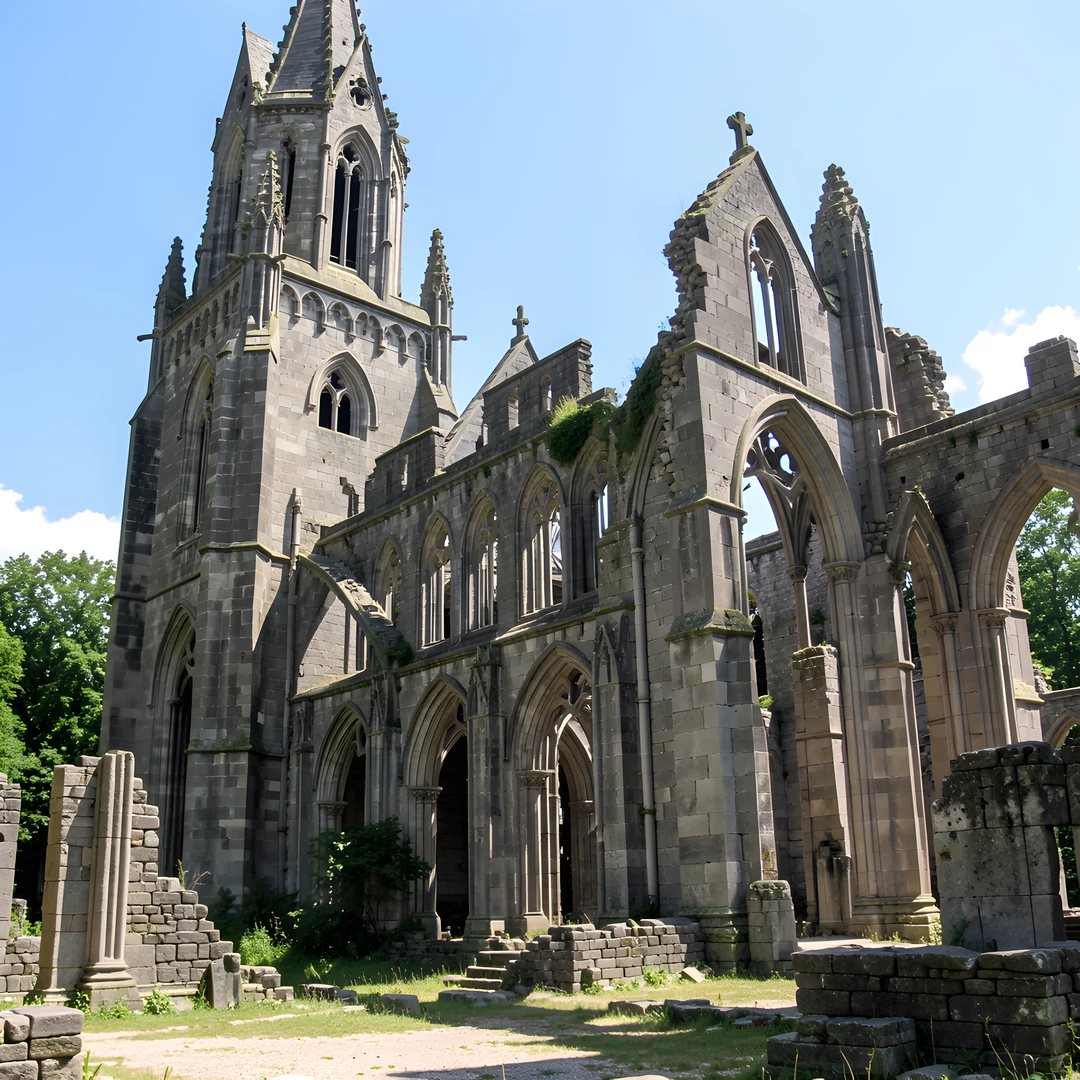Gothic Castle Ruins