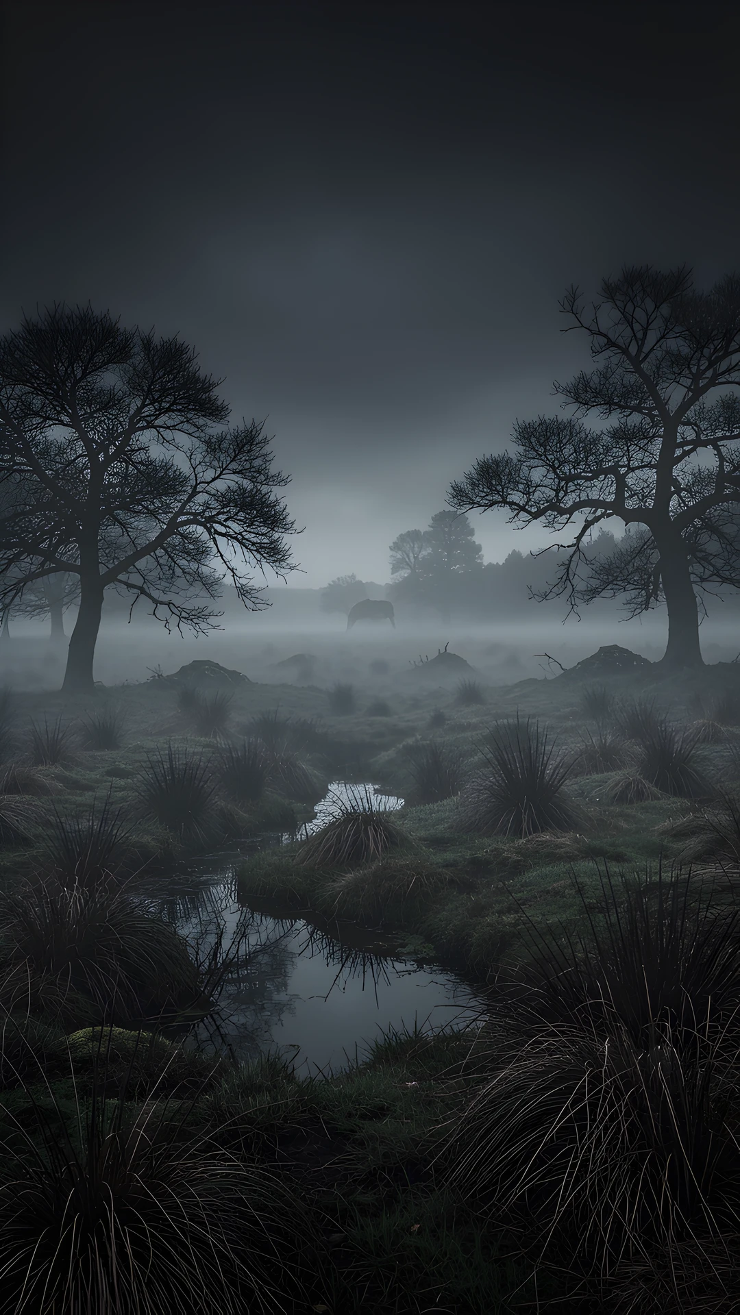 Misty Dark Moor