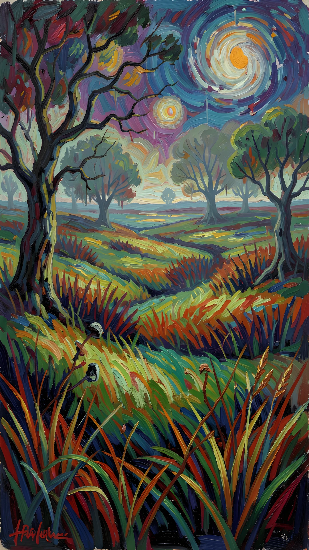 Impressionist Moorland