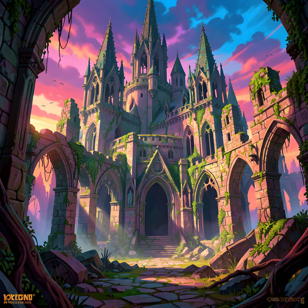 Gothic Castle Ruins