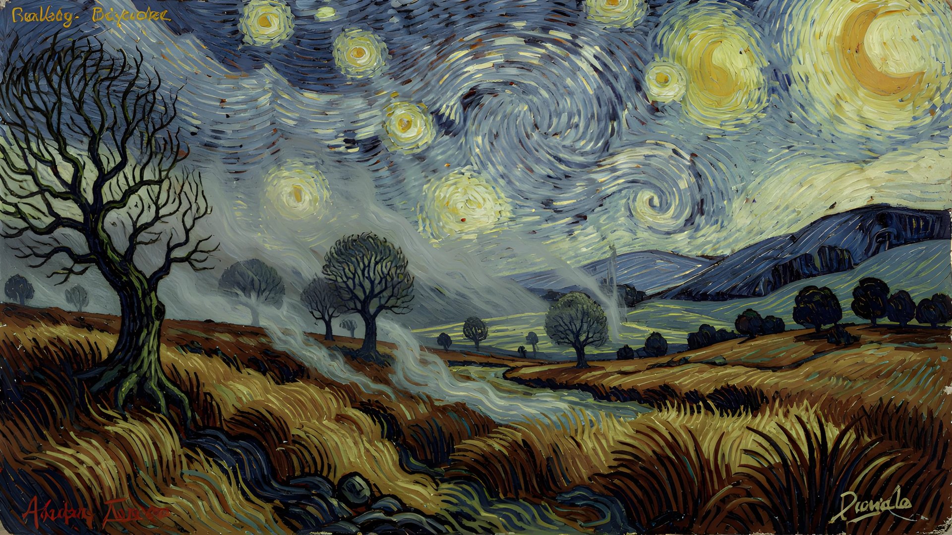 Van Gogh Landscape