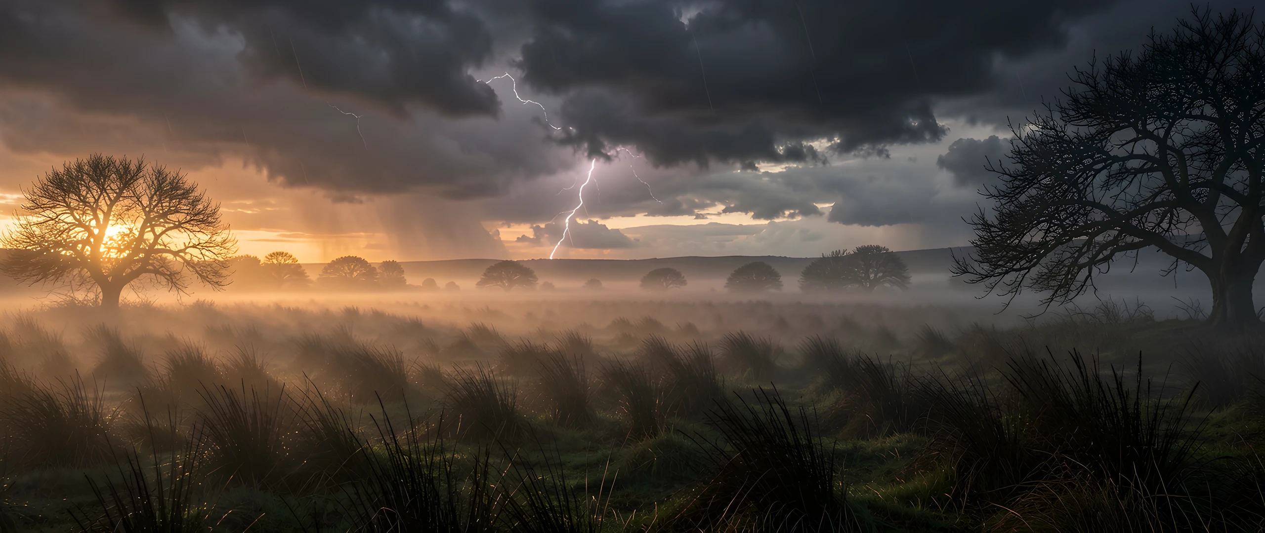 Misty Storm Dawn