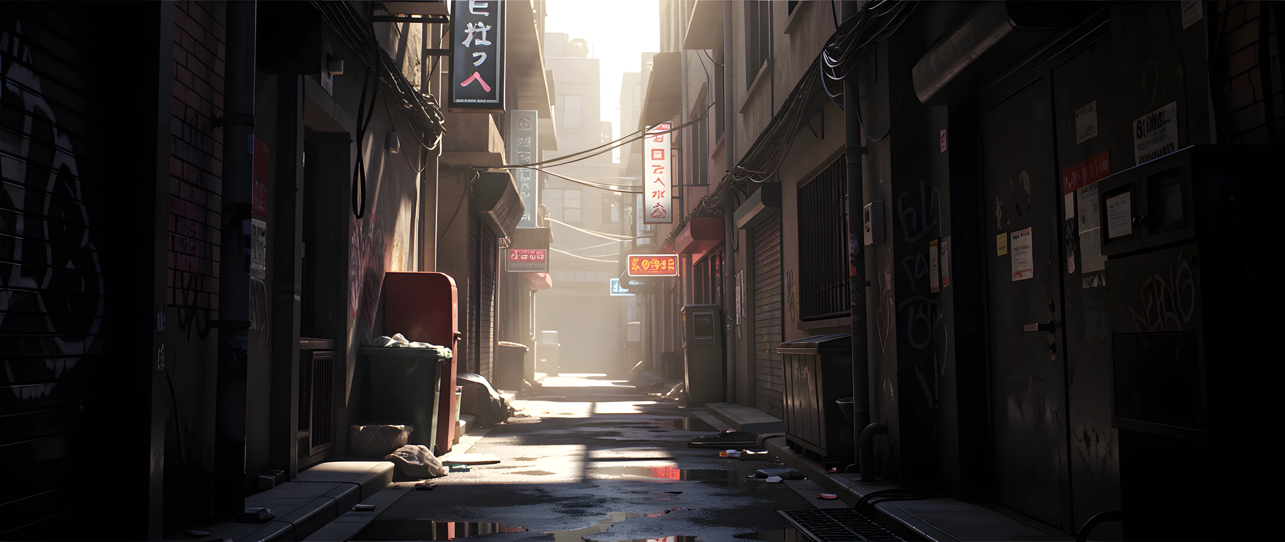 Neon City Streets