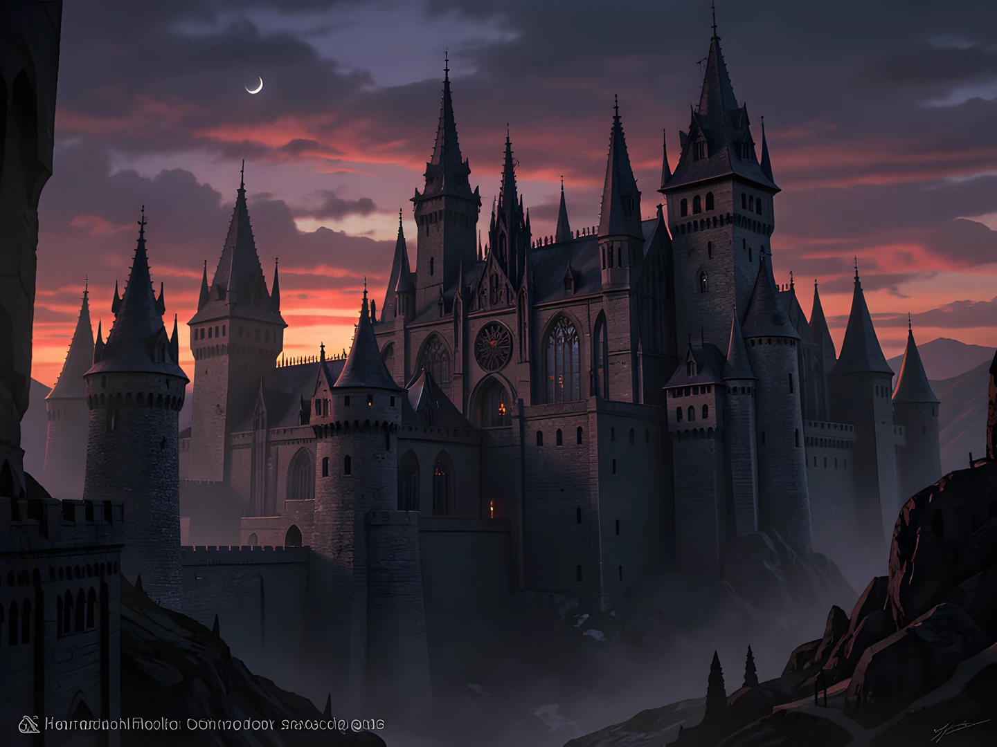 Gothic Dark Castle
