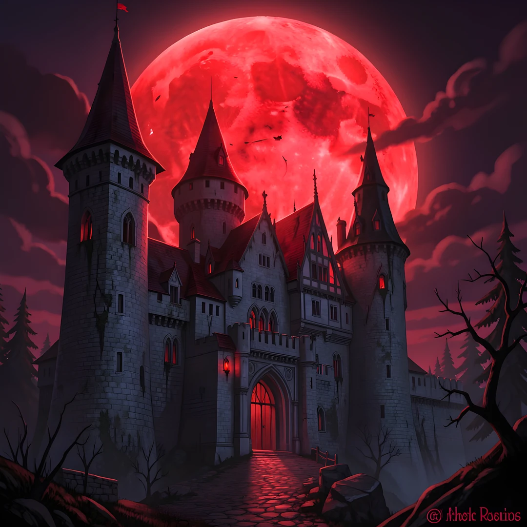 Midnight Dark Castle