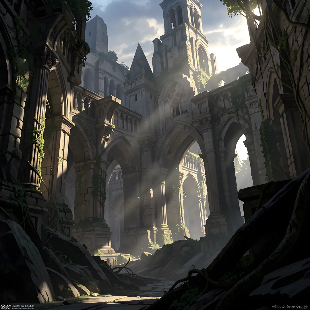 Mystic Dark Forest