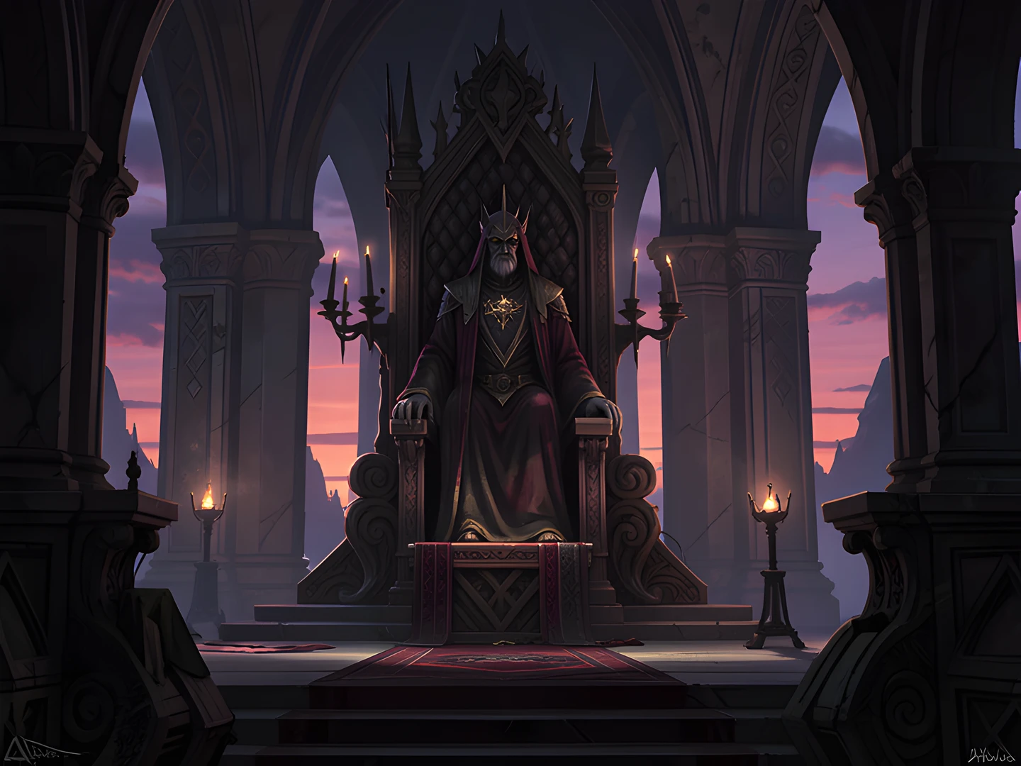 Dark Castle Throne