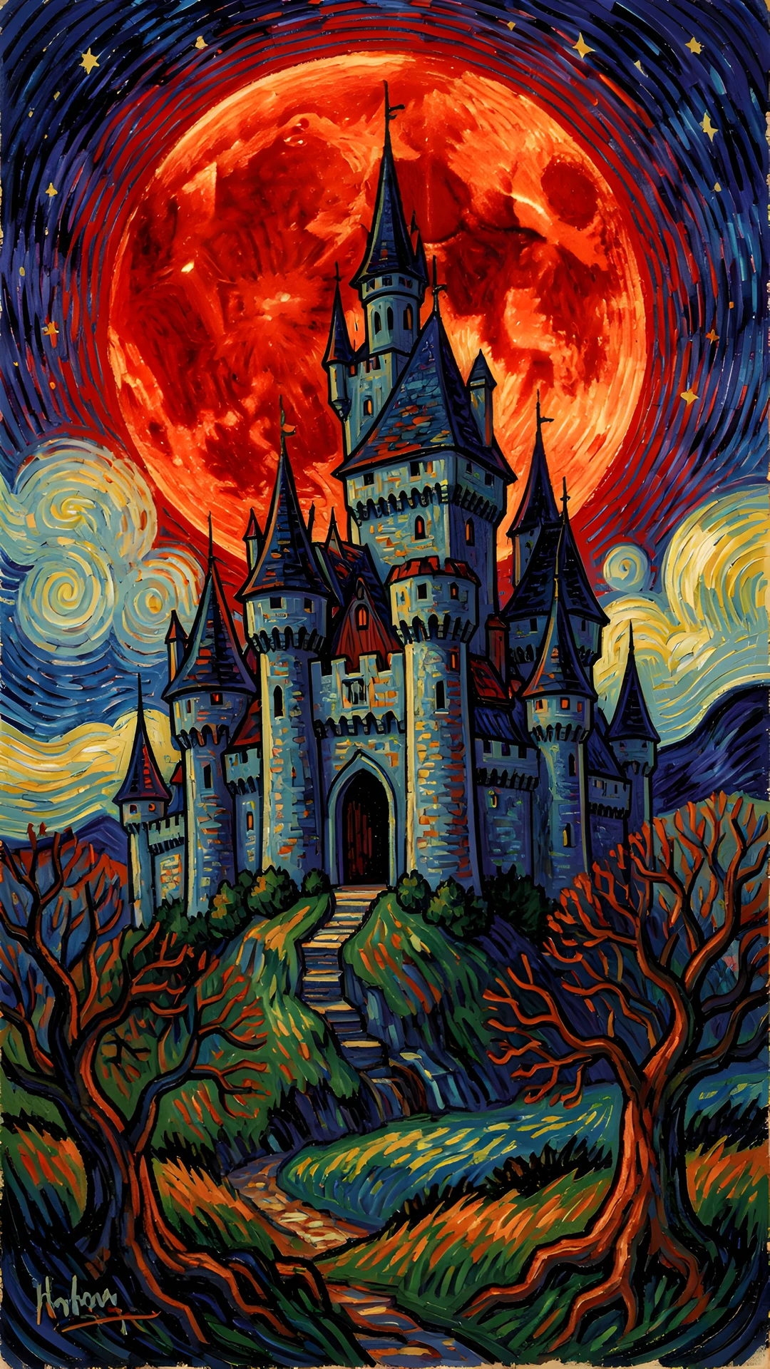Van Gogh Castle