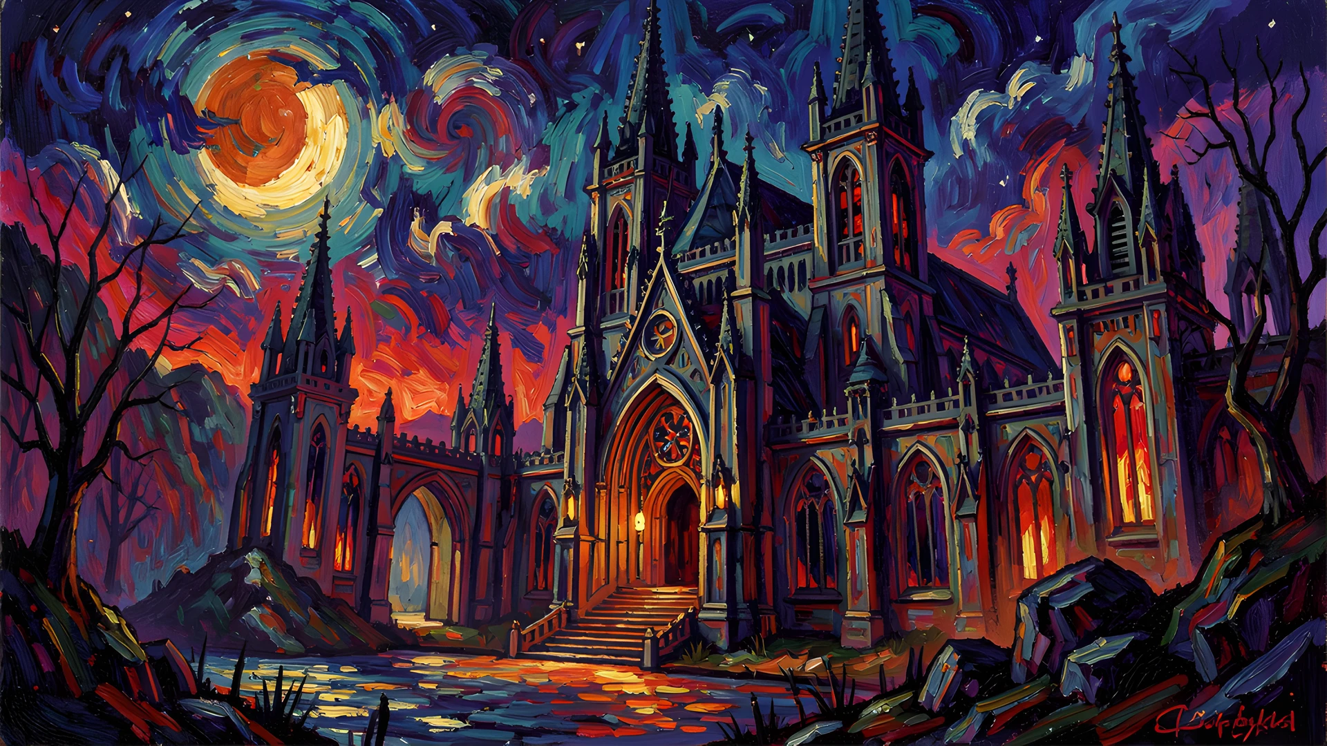 Dark Gothic Castle