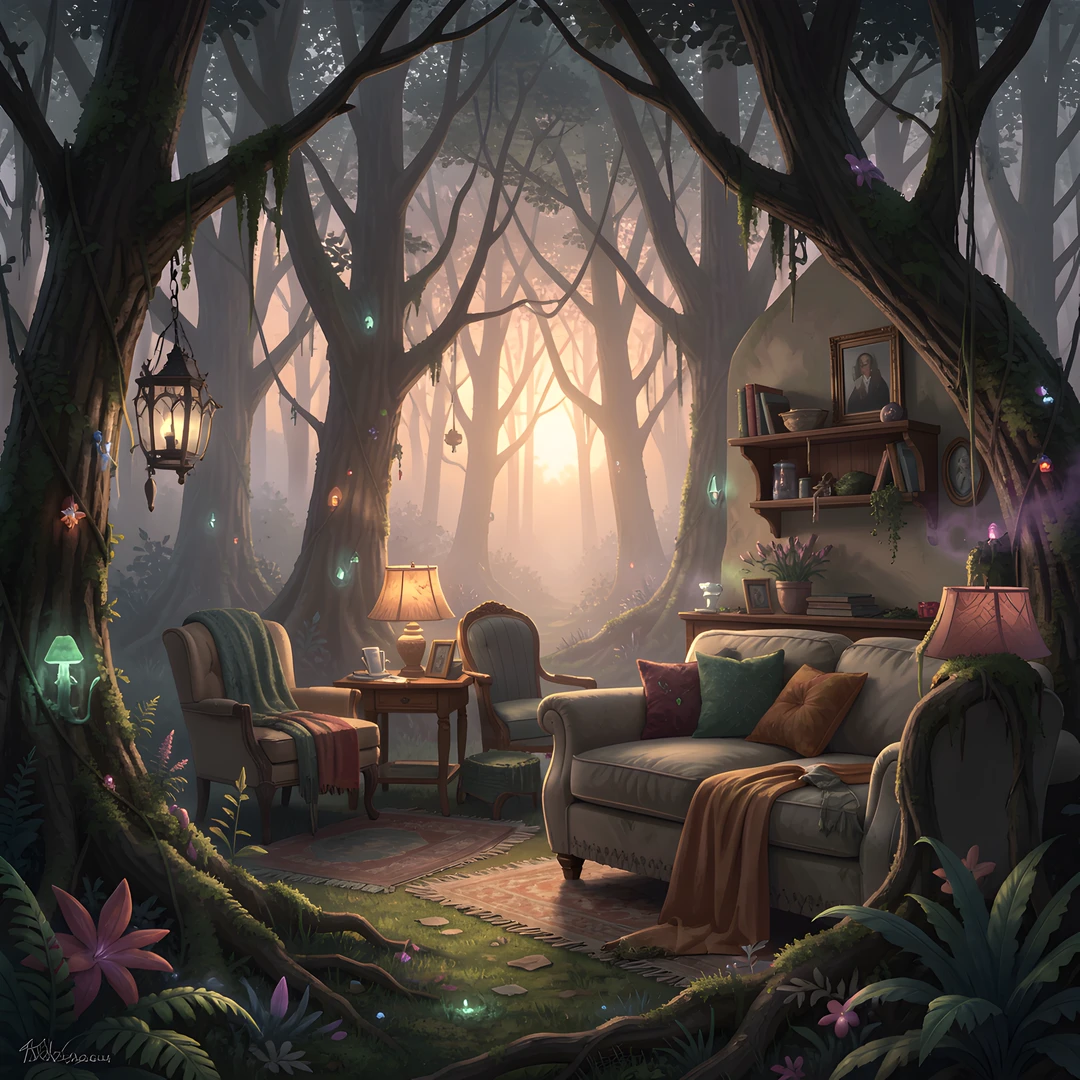Whispering Forest Dawn
