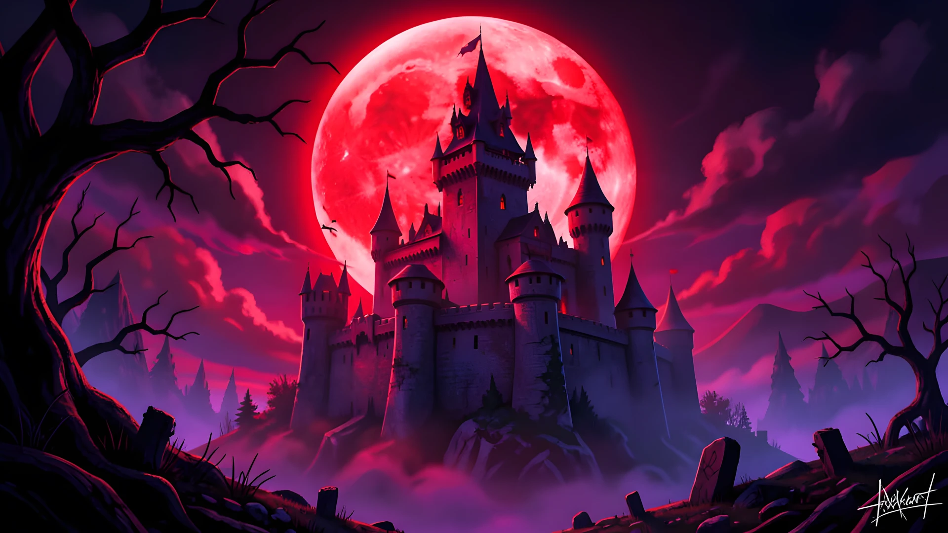 Haunted Gothic Mansion
