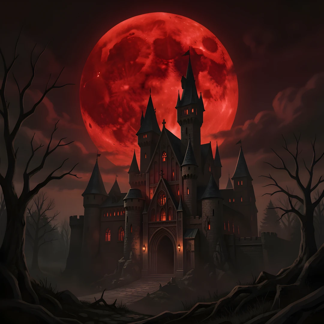 Dark Gothic Mansion