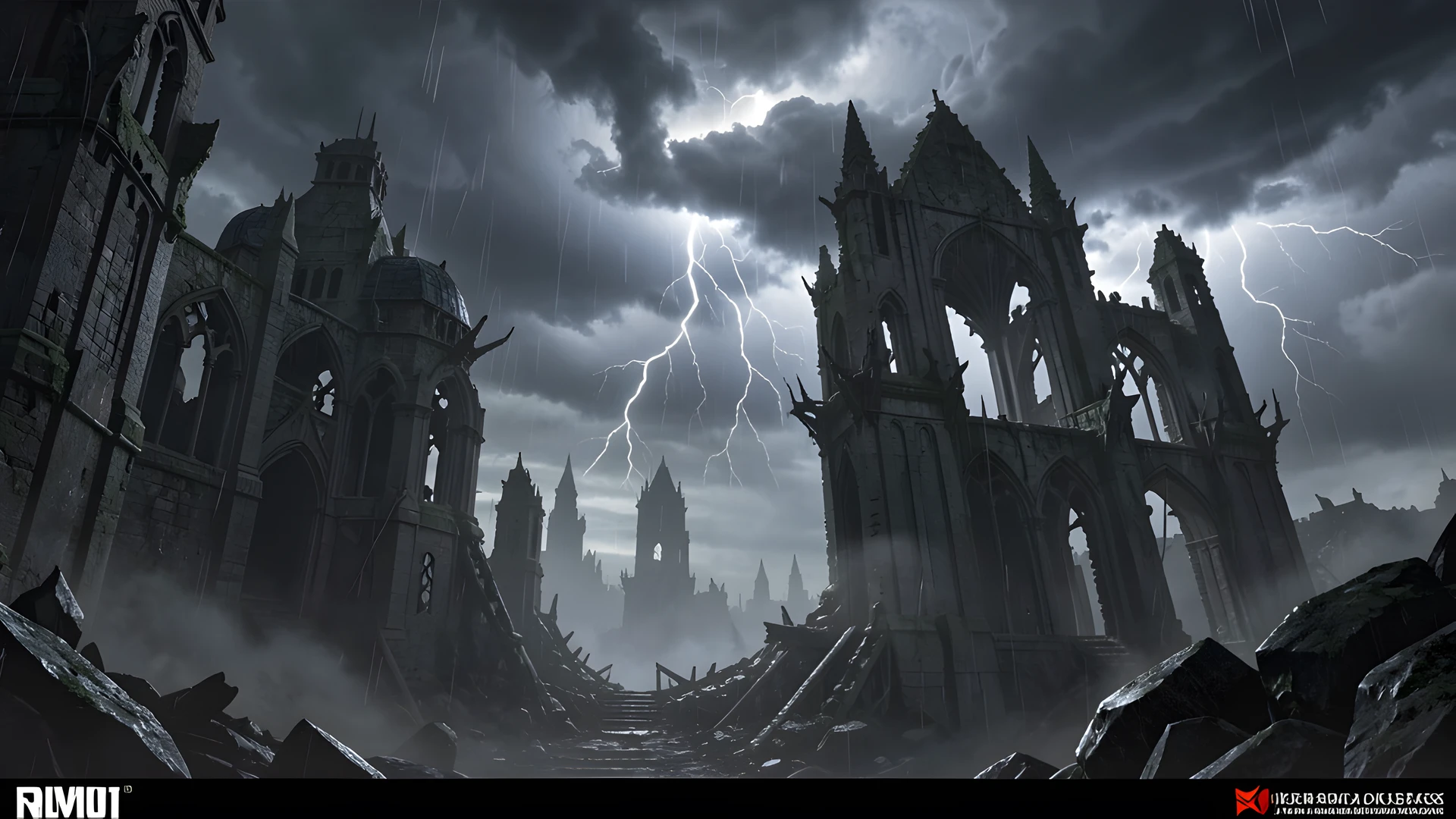 Dark Storm Castle