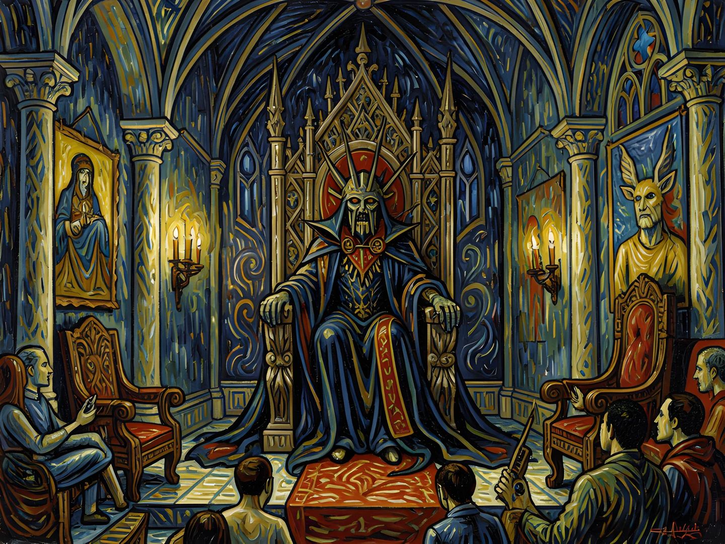 Van Gogh Throne