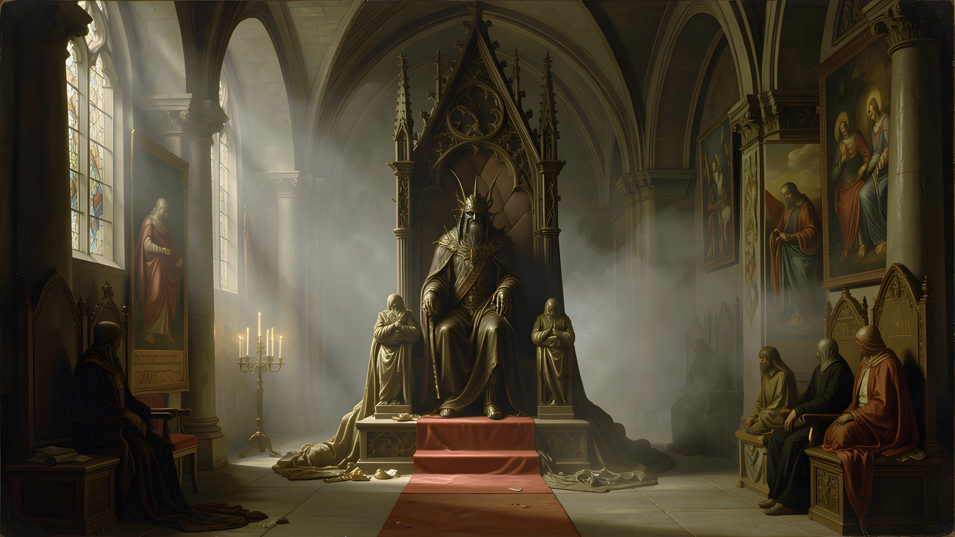 Mysterious Dark Throne