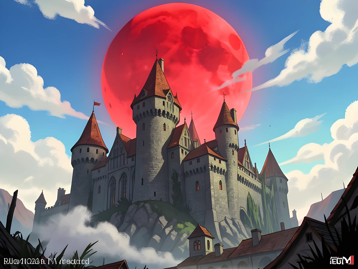 Dark Gothic Mansion