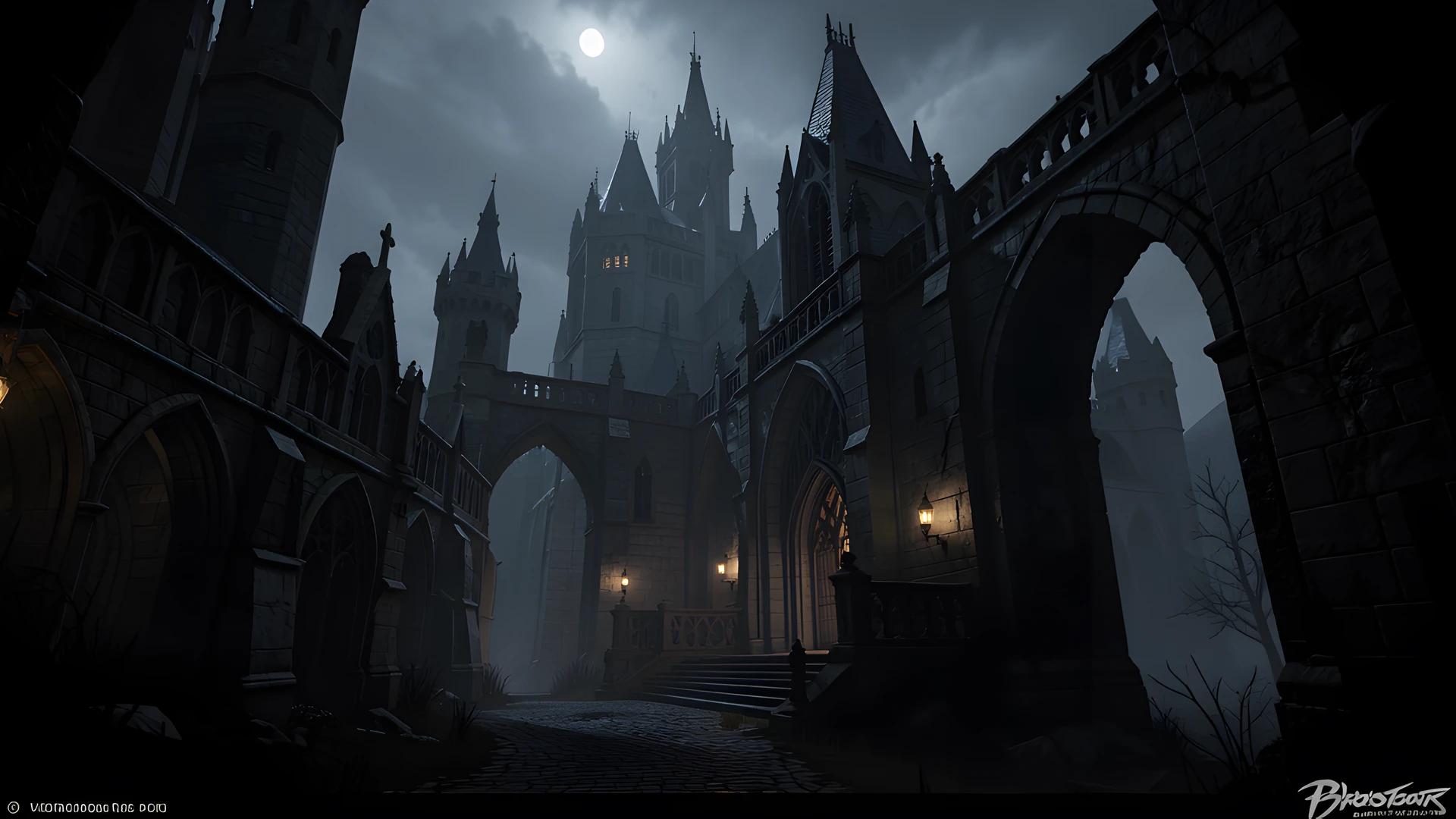 Dark Castle Walls
