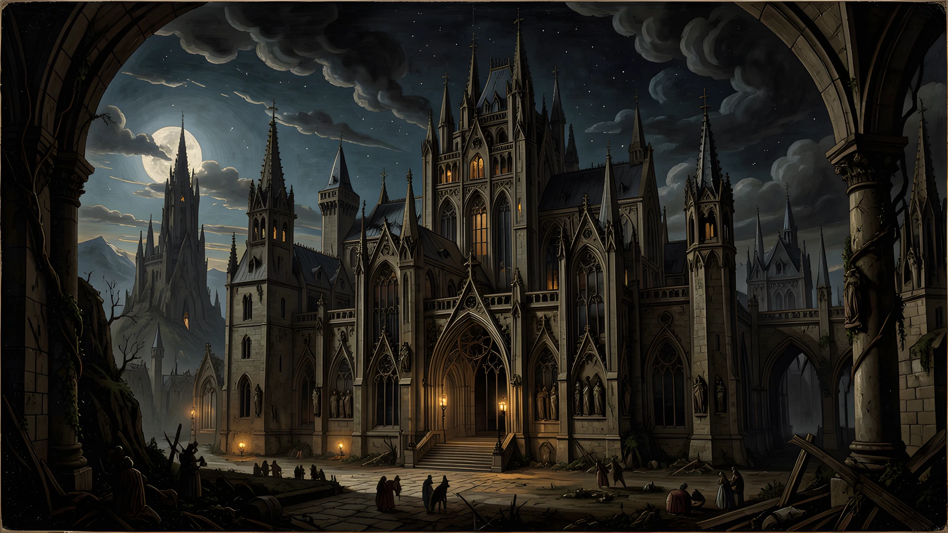 Dark Gothic Castle