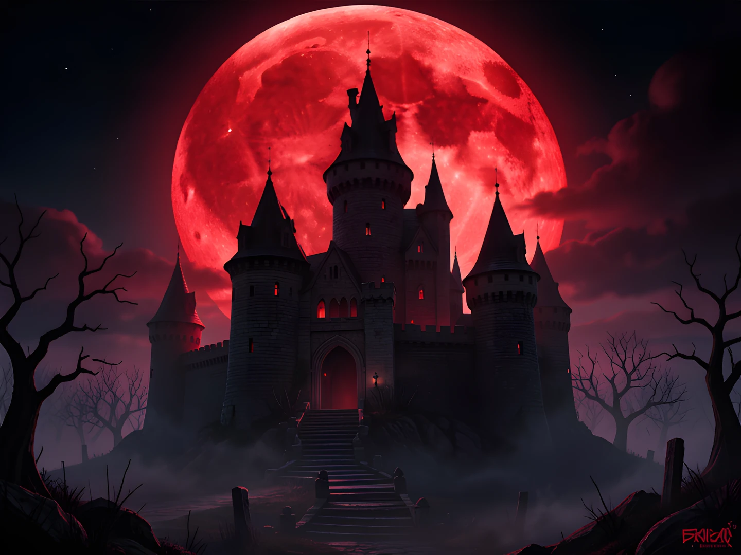 Dark Gothic Mansion