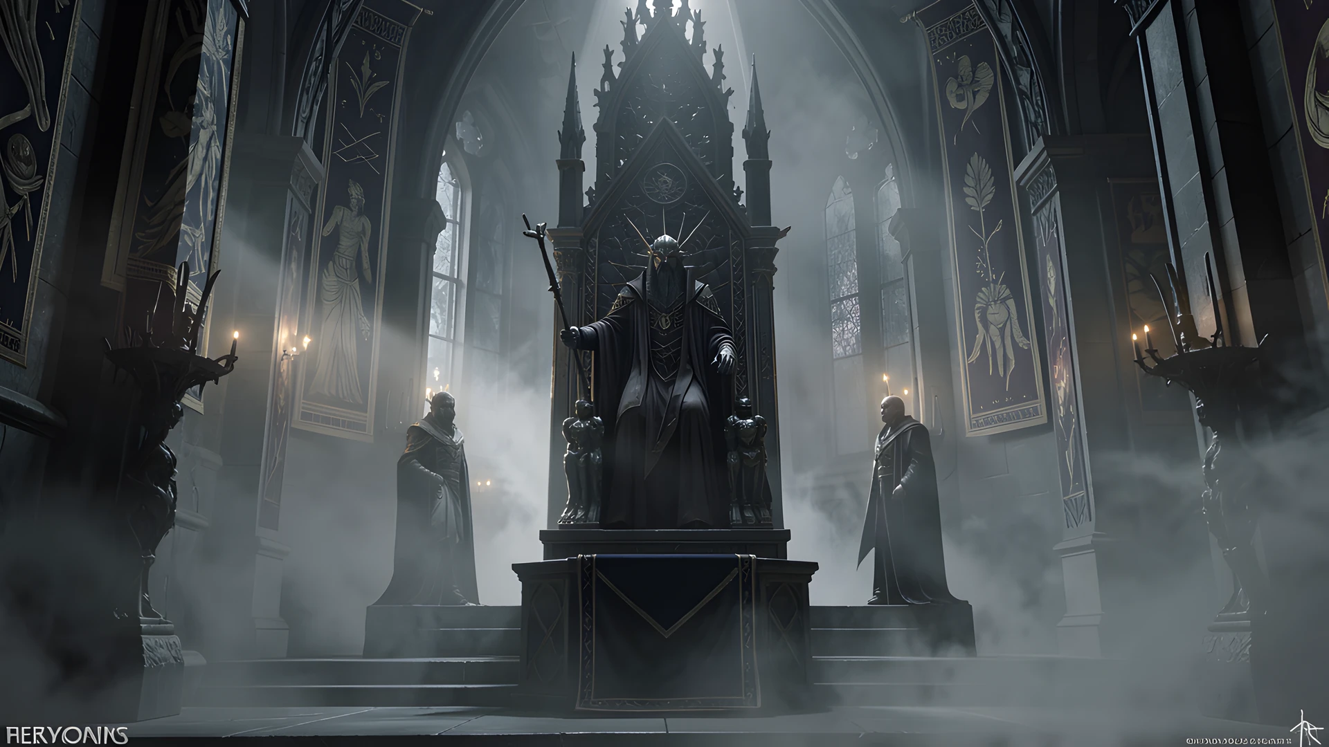 Misty Dark Castle