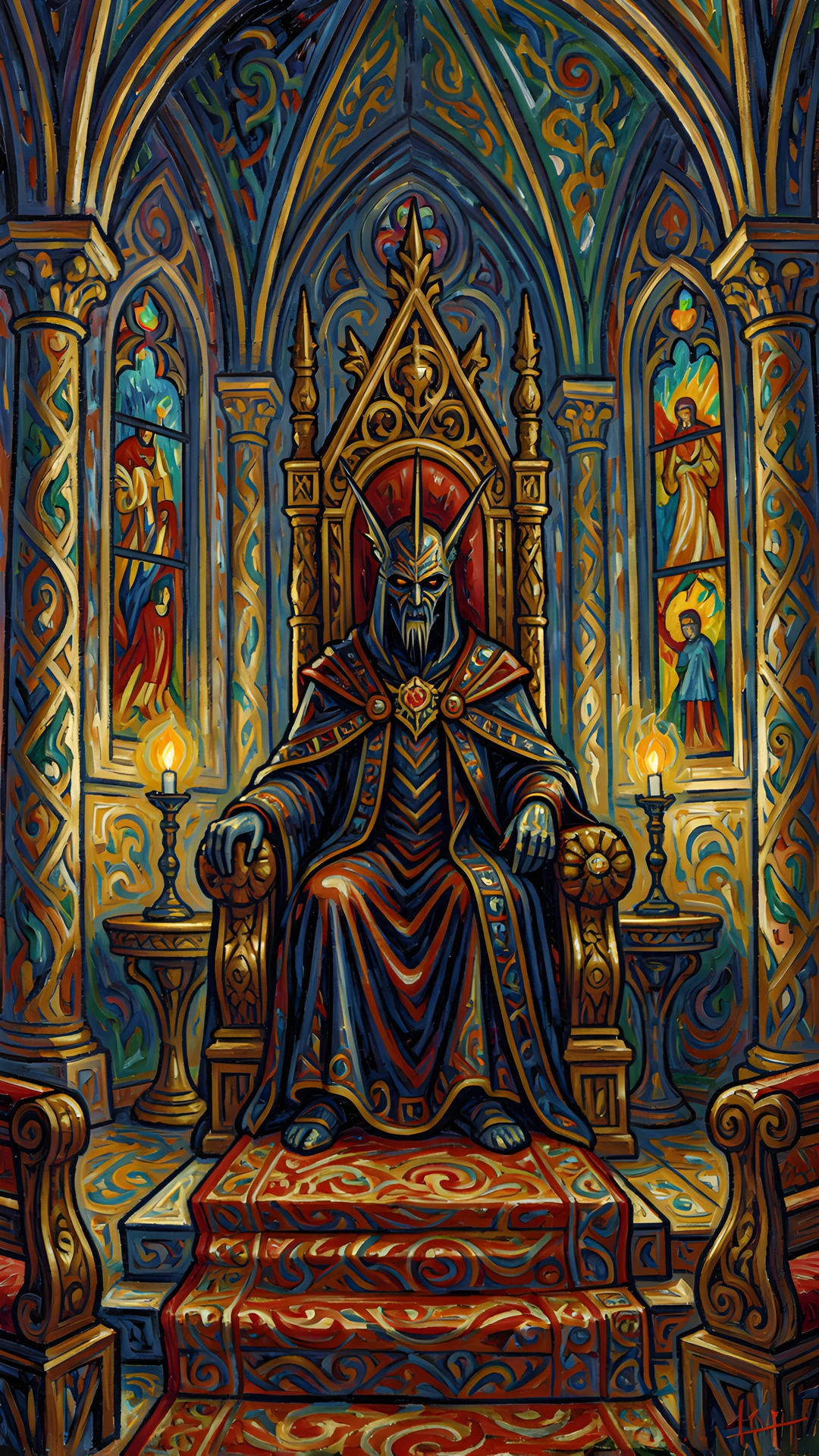 Van Gogh Throne