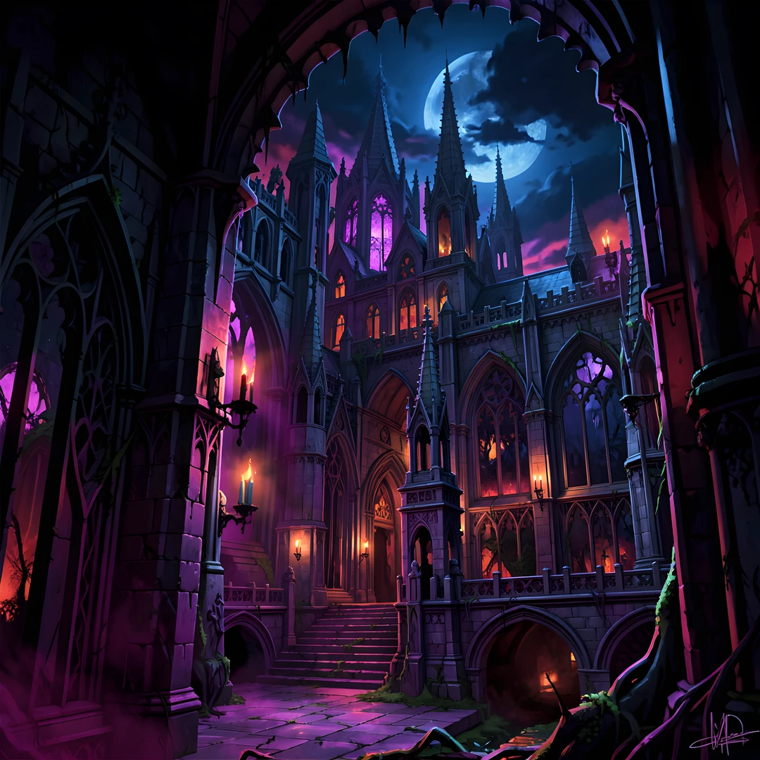 Dark Castle Walls