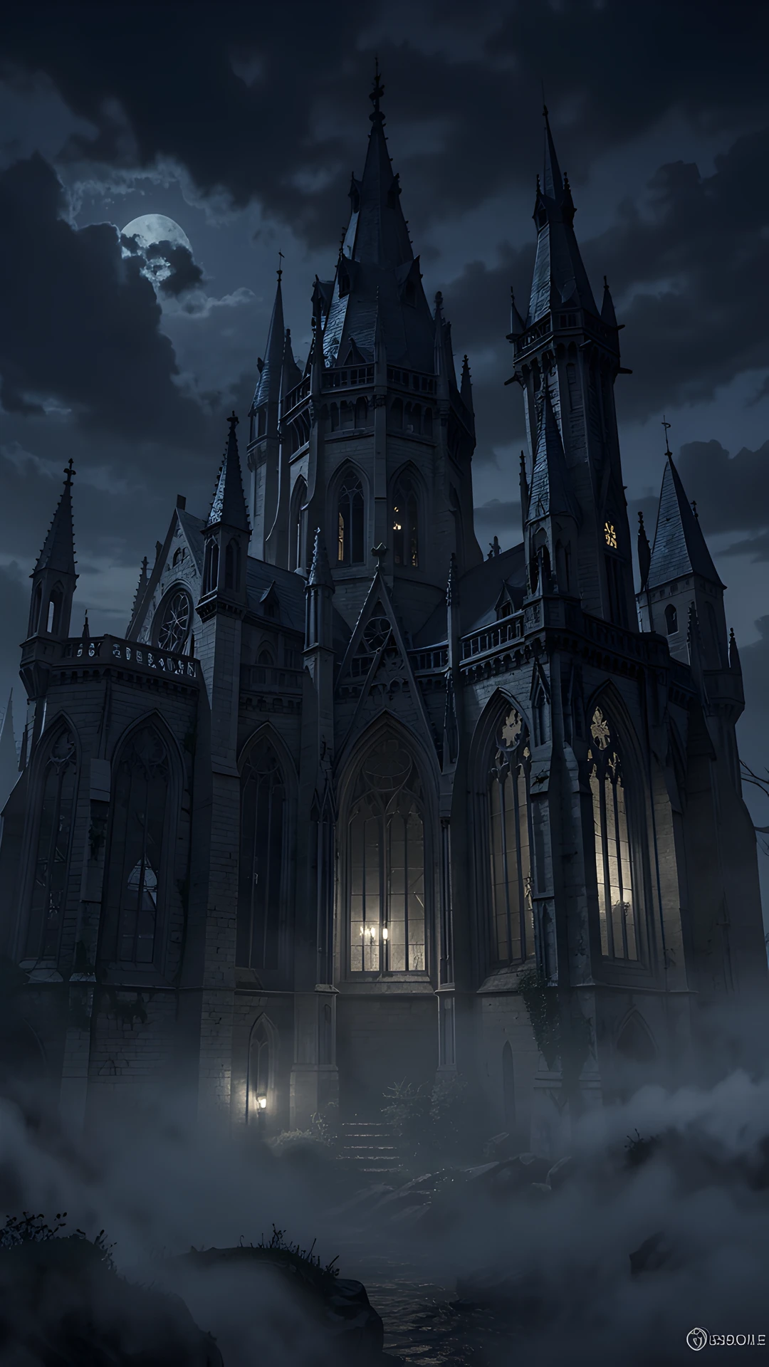 Midnight Castle Ruins