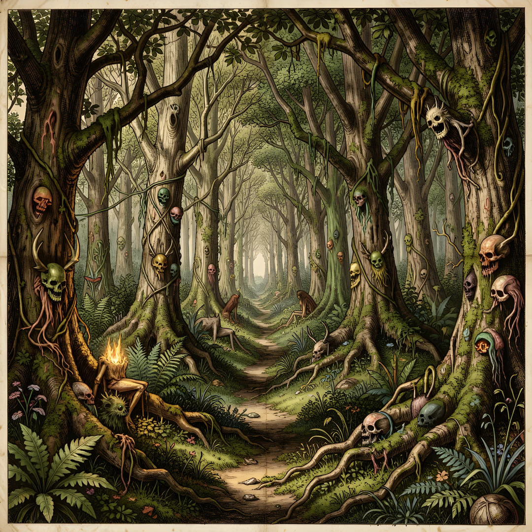 Mystical Castle Ruins