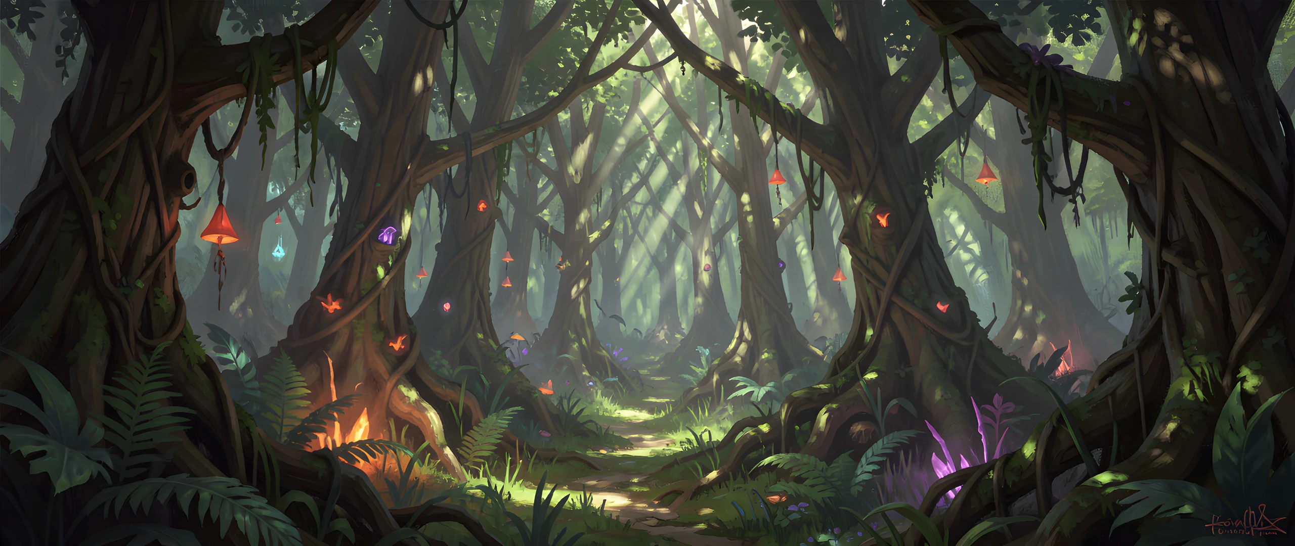 Whispering Shadowed Glen