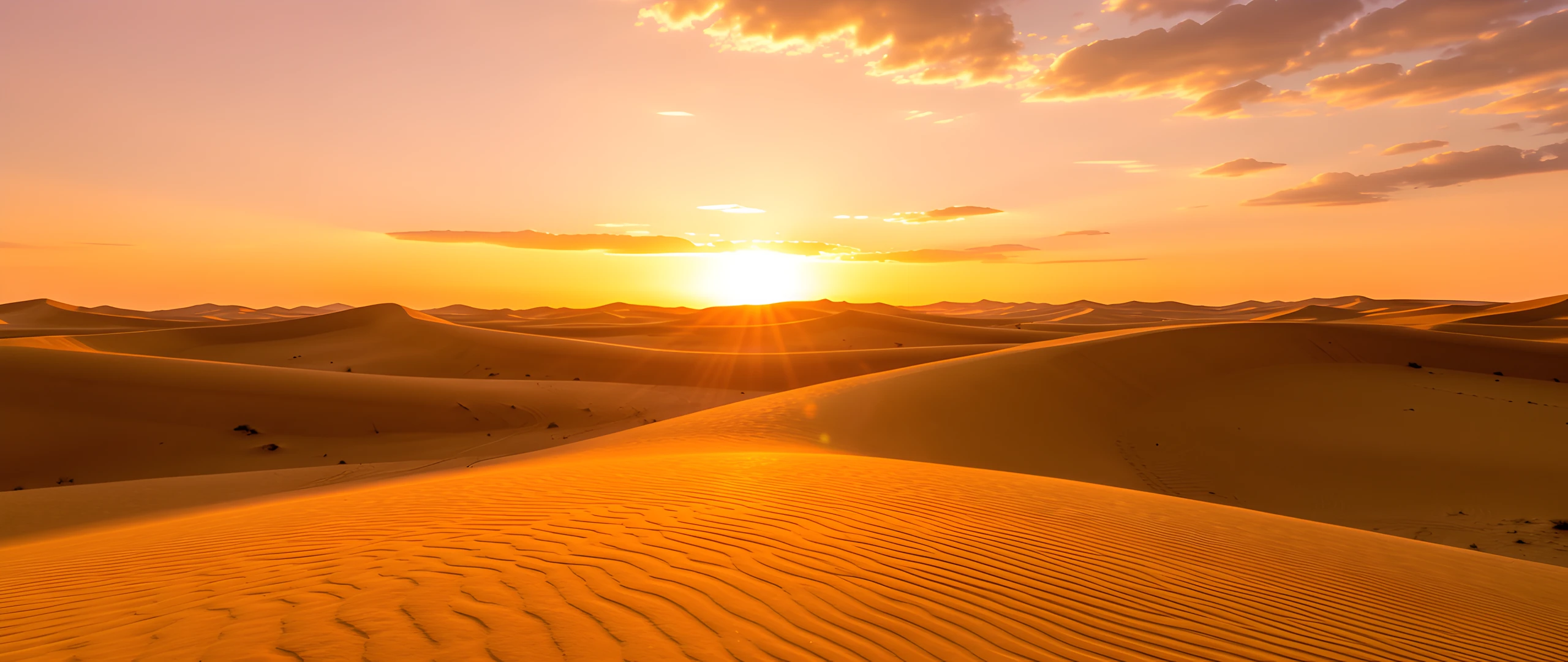 Desert Sunset Oasis