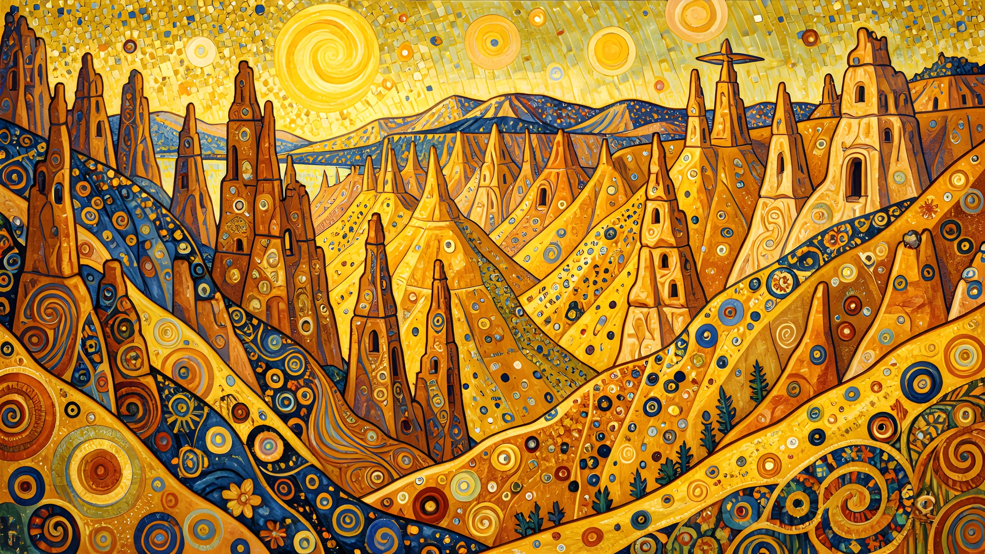 Golden Hoodoos