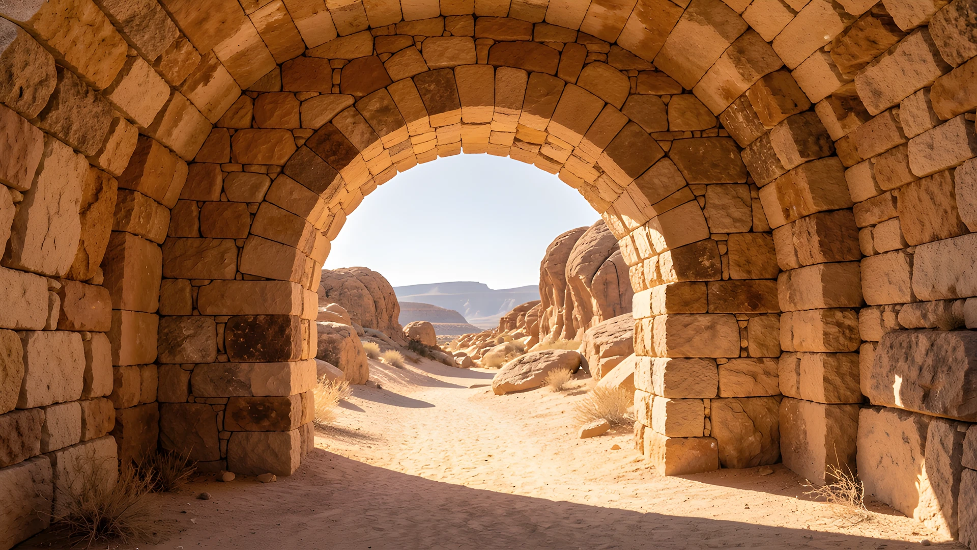 Rocky Desert Oasis