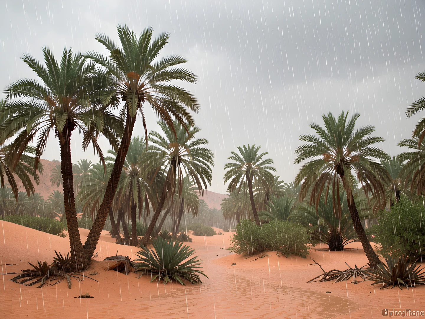 Sahara Palm Grove