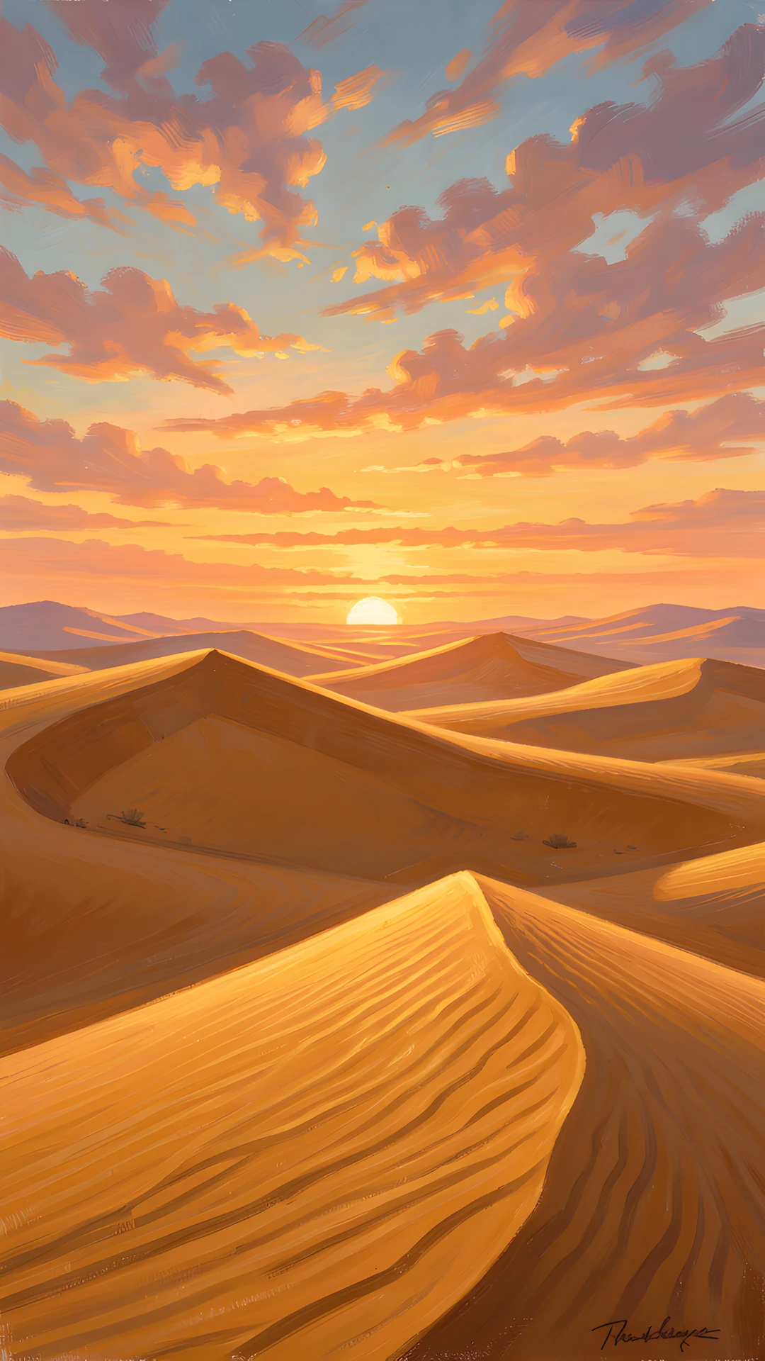 Desert Golden Glow